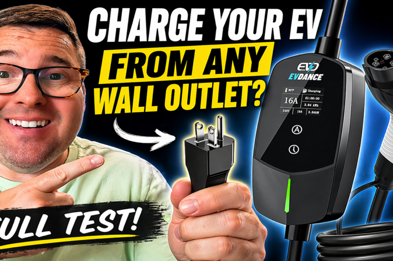 Is This EV Charger Actually Enough? (Level 1 Test) – EVDance Level 1 Charger