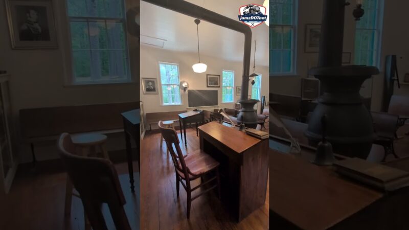 Inside a 1800s One-Room Schoolhouse