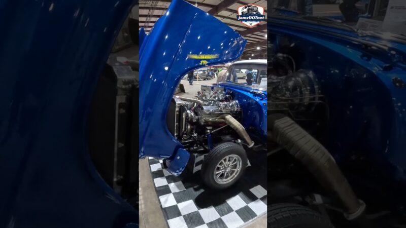 It’s a 1955 Chevrolet 210 Dragster!