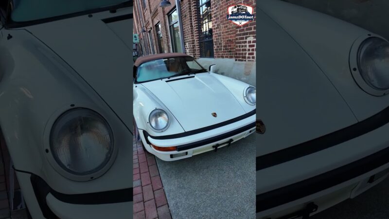 It’s a 1989 Porsche Speedster