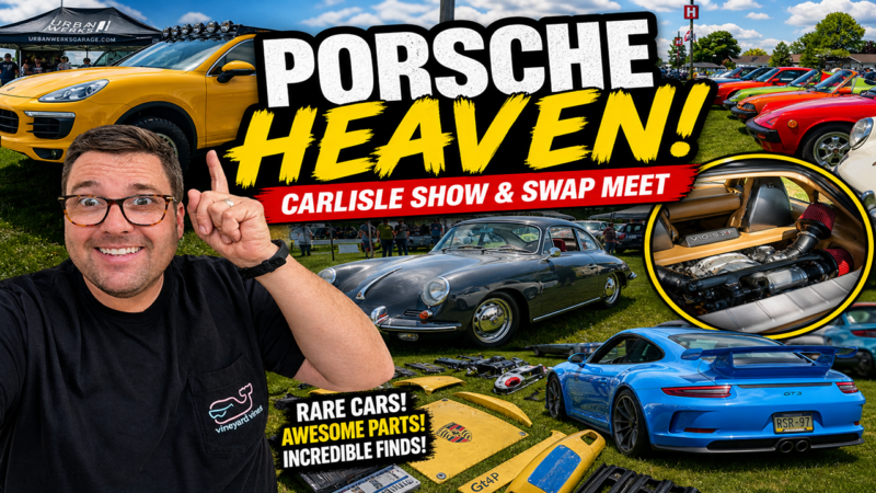 Inside the Porsche-Only Carlisle Show! (Swap Meet + Car Show)