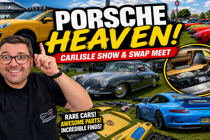 Inside the Porsche-Only Carlisle Show! (Swap Meet + Car Show)