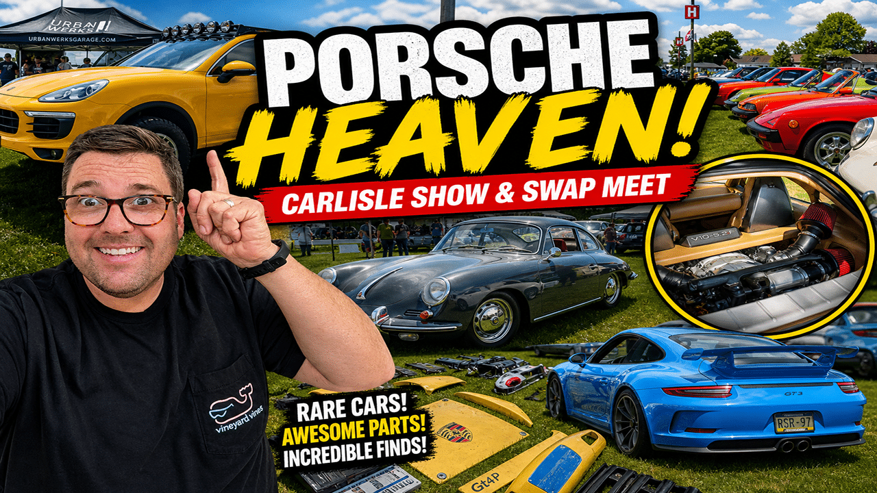 Porsche only Swap and car Show at Carlilse
