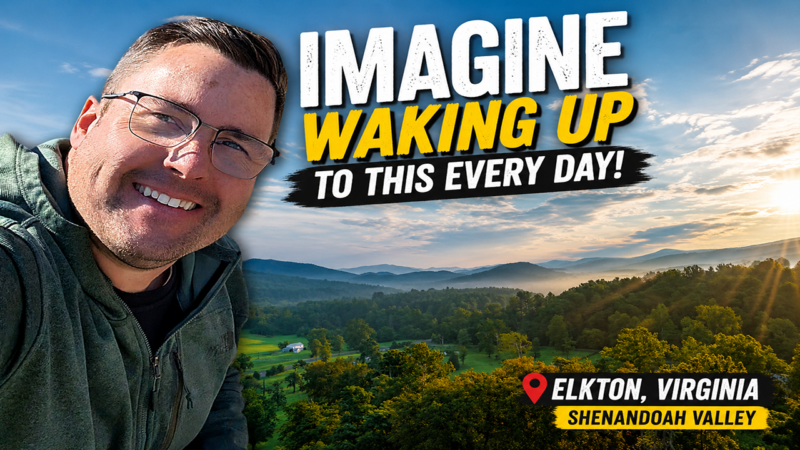 Imagine Waking Up to THIS Every Day 🤯Shenandoah Valley Virginia