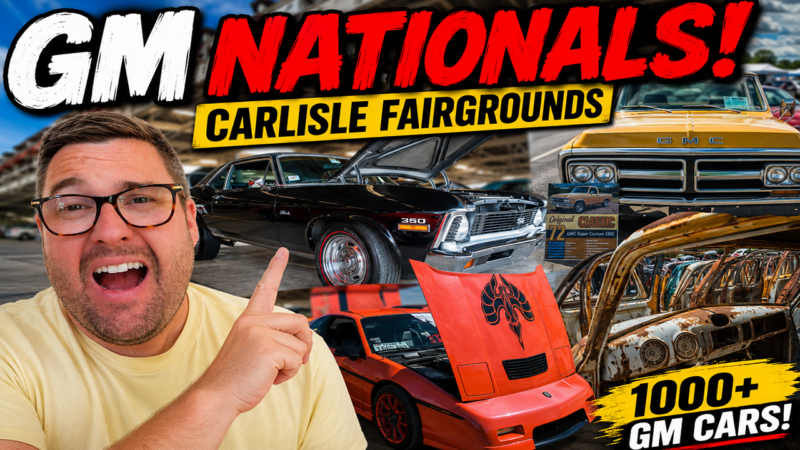 1,000+ GM Cars in One Place! Carlisle GM Nationals 2026