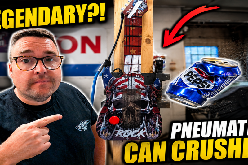 I Bought the Legendary Guitar Can Crusher… Was It Worth It?