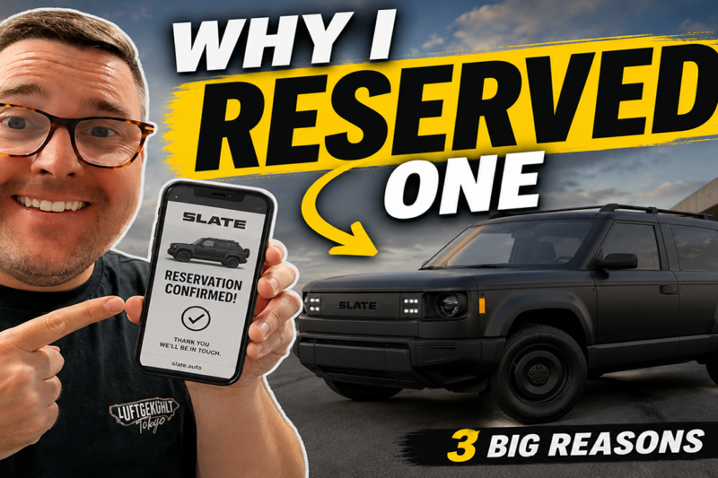 I Reserved a Slate Electric… Here’s Why