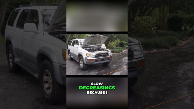 This 1997 Toyota 4Runner Engine Was FILTHY!