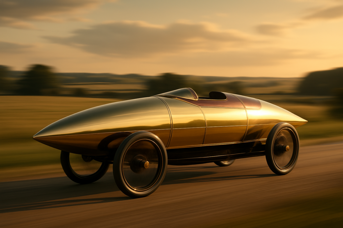 Automotive photo for car fact: The first car to exceed 100 mph was electric—a torpedo-shaped vehicle called&hellip;
