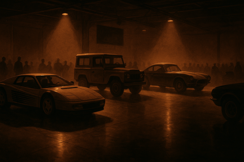 Testarossa, Fuelie Corvette & More Light Up BaT Today