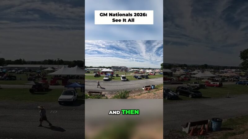 GM Nationals Event Walkthrough & Exclusive Car Features!