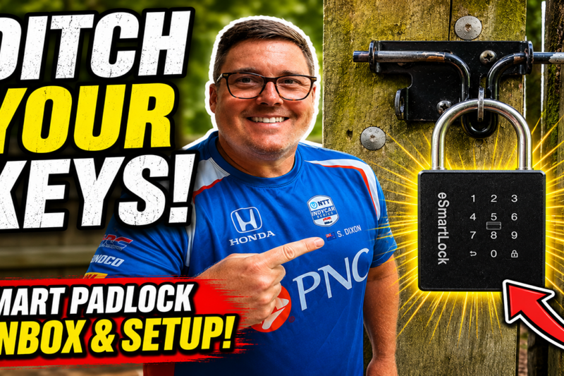 I Ditch My Keys! Smart Padlock Setup, App & Real World Test