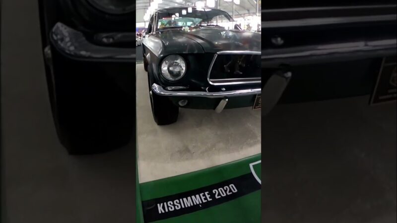 Steve McQueen’s 1968 “Bullitt” Mustang sells for $3.74 million