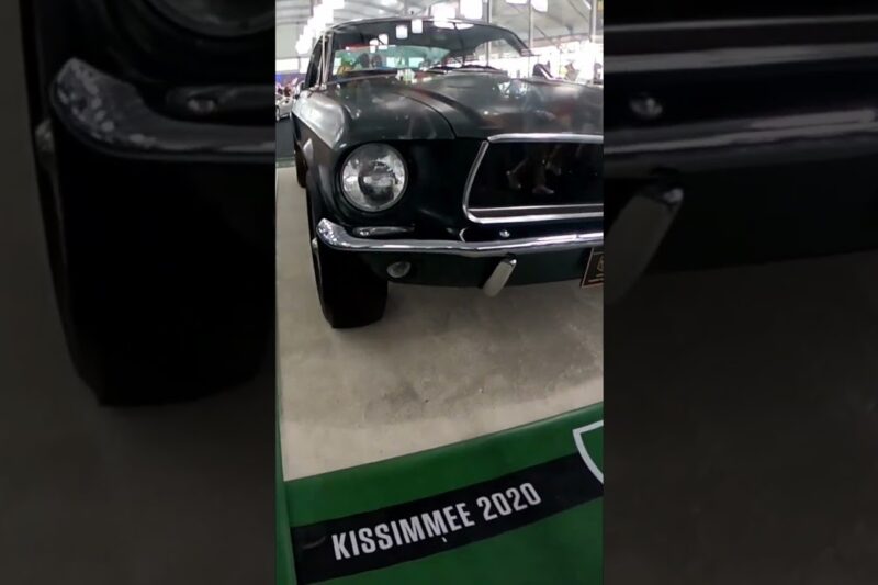 Steve McQueen’s 1968 “Bullitt” Mustang sells for $3.74 million
