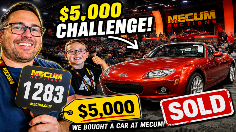 What Does $5,000 Buy at Mecum Auto Auction?