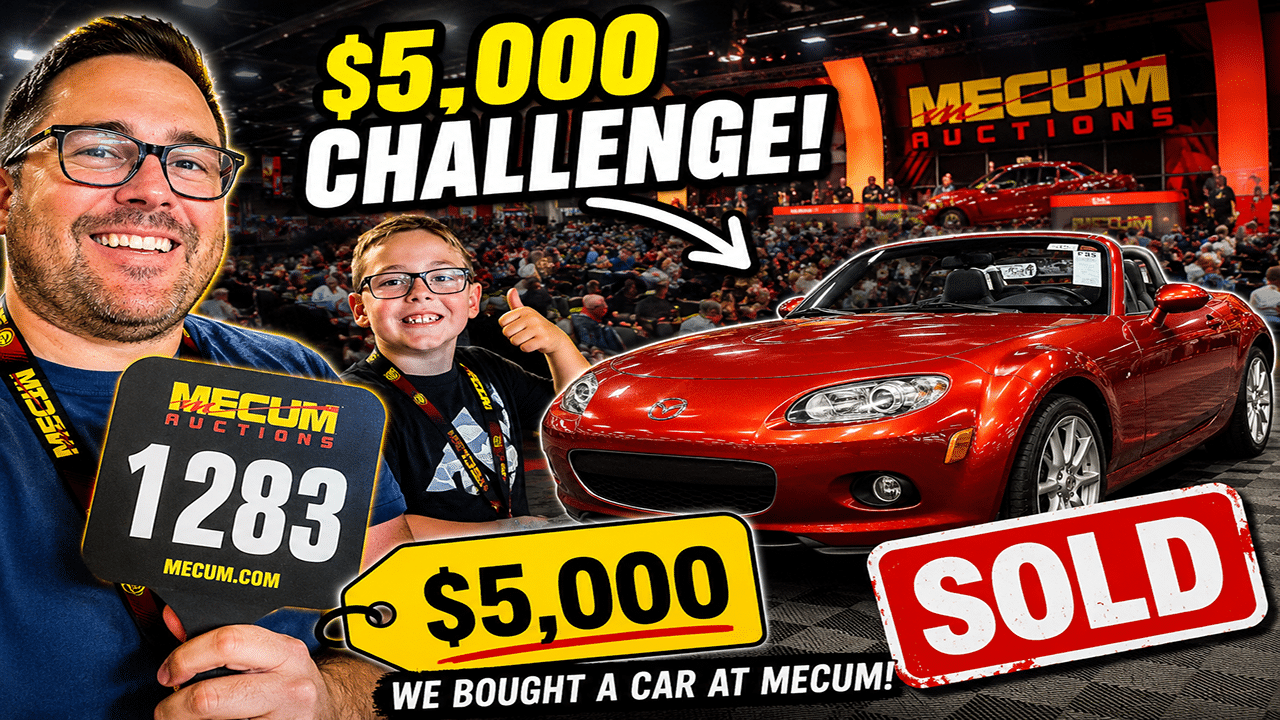 We buy a car at Mecum