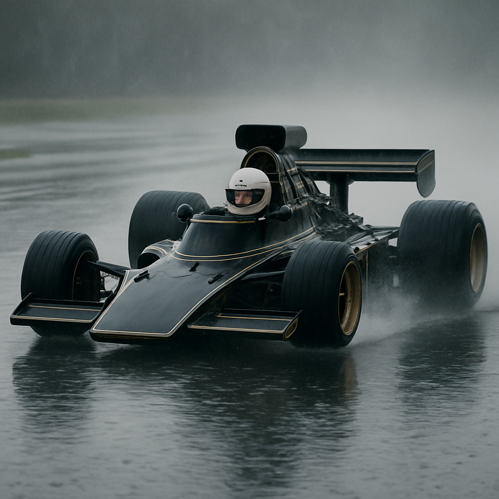 During the 1970s Formula 1 season, Lotus designer Colin Chapman discovered that his cars could lap faster in wet conditions&hellip;