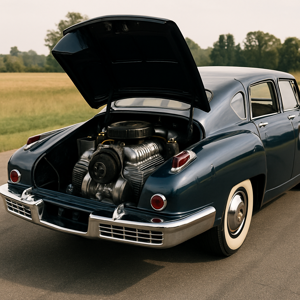 The Tucker Torpedo's revolutionary rear-mounted engine and independent suspension were so far ahead of 1940s automotive convention that Preston Tucker's&hellip;