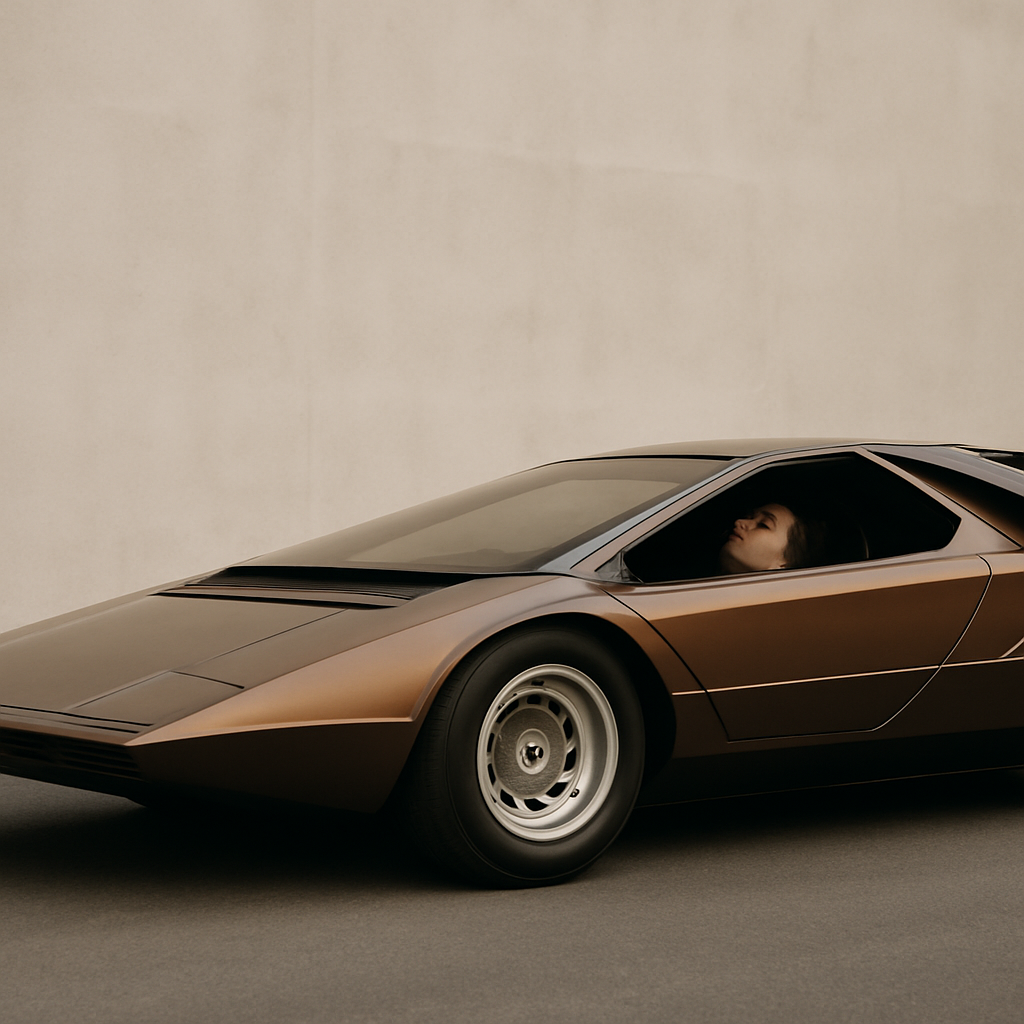 The Lancia Stratos HF Zero, a 1970 wedge-shaped concept car, featured a cabin so flat and reclined that the driver&hellip;
