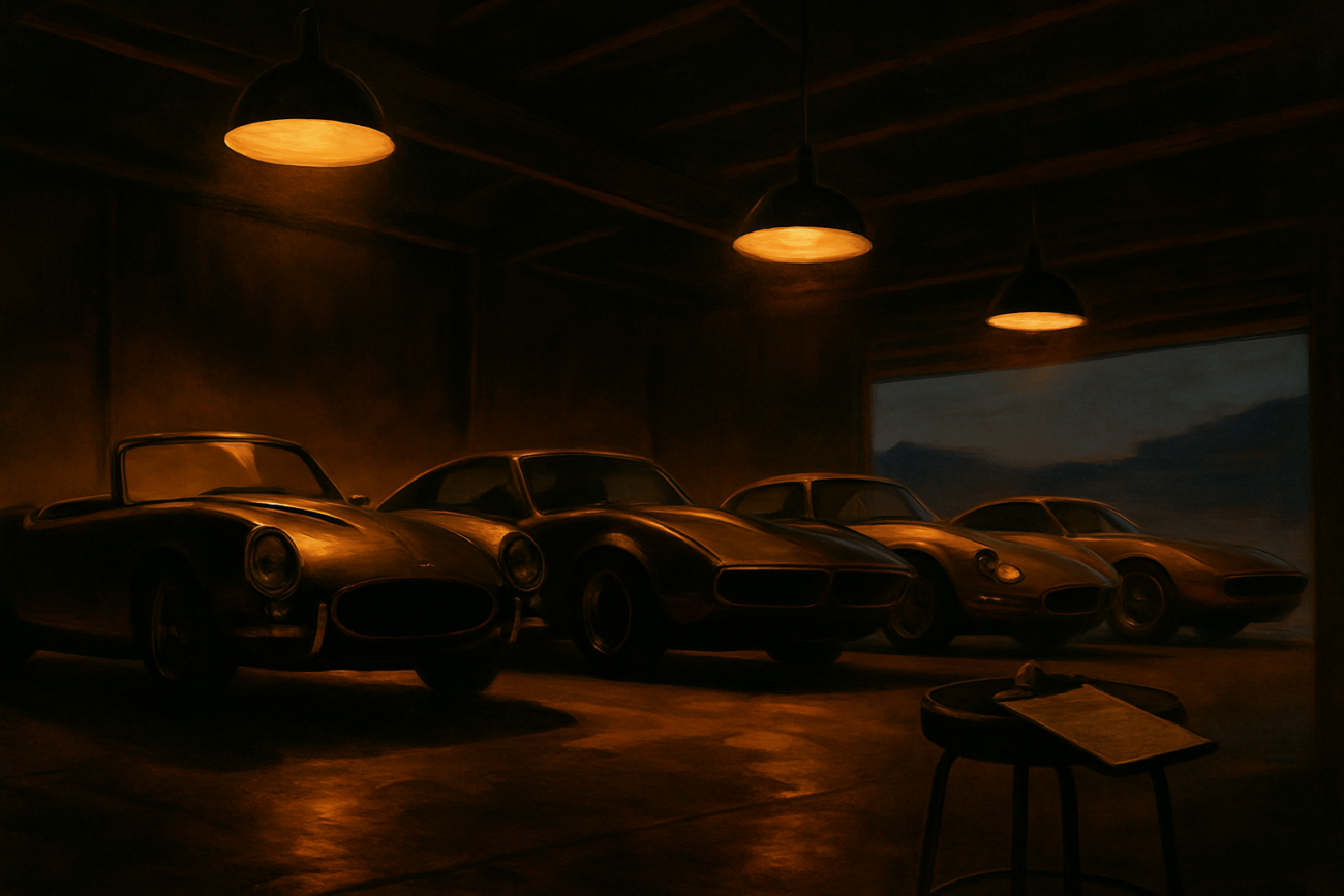 Ferrari, Porsche, and a '71 Mercedes Cab: BaT's July 4th Eve Lineup