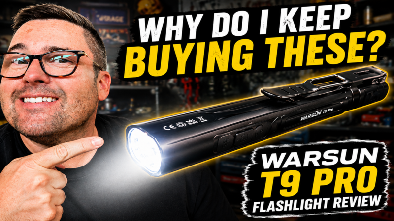 Why Do I Keep Buying These?! WARSUN T9 Pro Flashlight Review