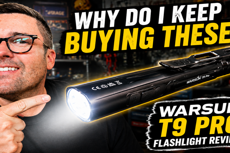 Why Do I Keep Buying These?! WARSUN T9 Pro Flashlight Review
