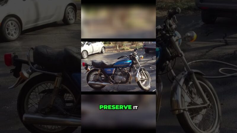 Barn Find Kawasaki KZ400 – $200 Restoration Project!