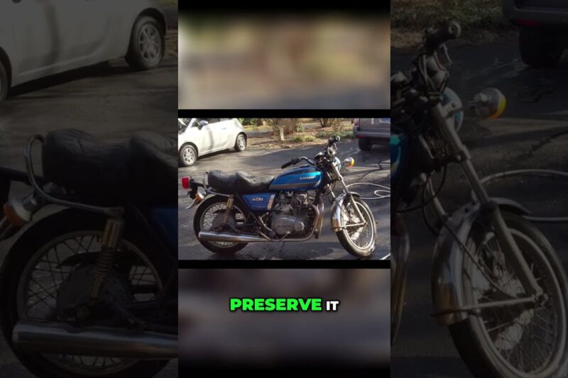 Barn Find Kawasaki KZ400 – $200 Restoration Project!