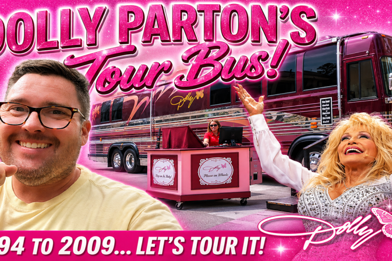 Inside Dolly Parton’s Tour Bus! Touring Her Home on Wheels
