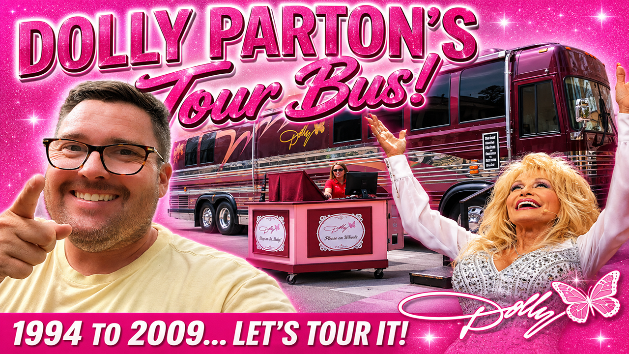 Dolly Parton Tour Bus