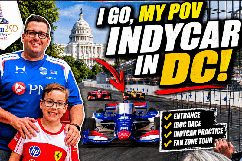 I Went to the FIRST IndyCar Race in Washington DC! | Freedom 250 POV