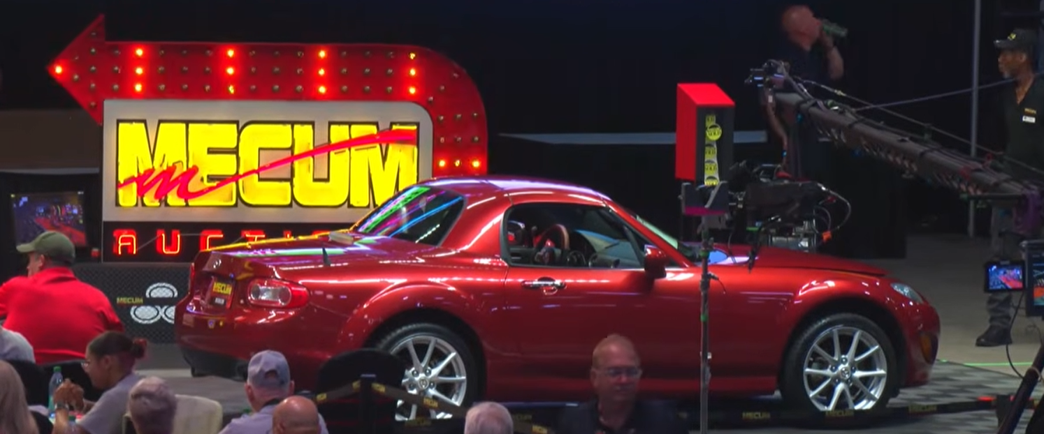Mazda Miata at Mecum