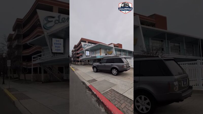 My Range Rover Looks RIGHT at Home in Ocean City!