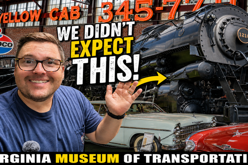 We Didn’t Expect THIS! Exploring Virginia’s Incredible Transportation Museum