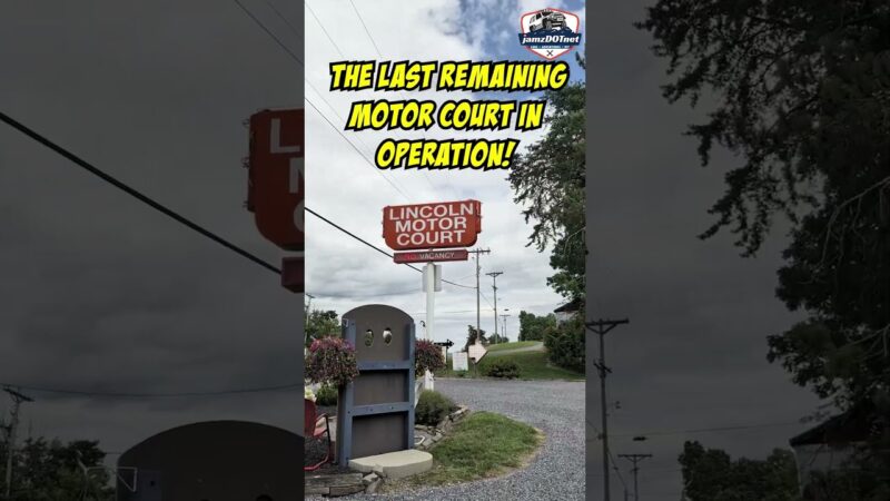 We Stayed at a 1940s Motor Court!