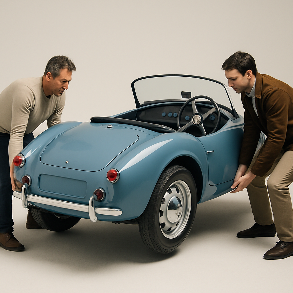 The Fairthorpe Electron, a British microcar from the 1950s, was so phenomenally lightweight that owners could physically lift and rotate&hellip;
