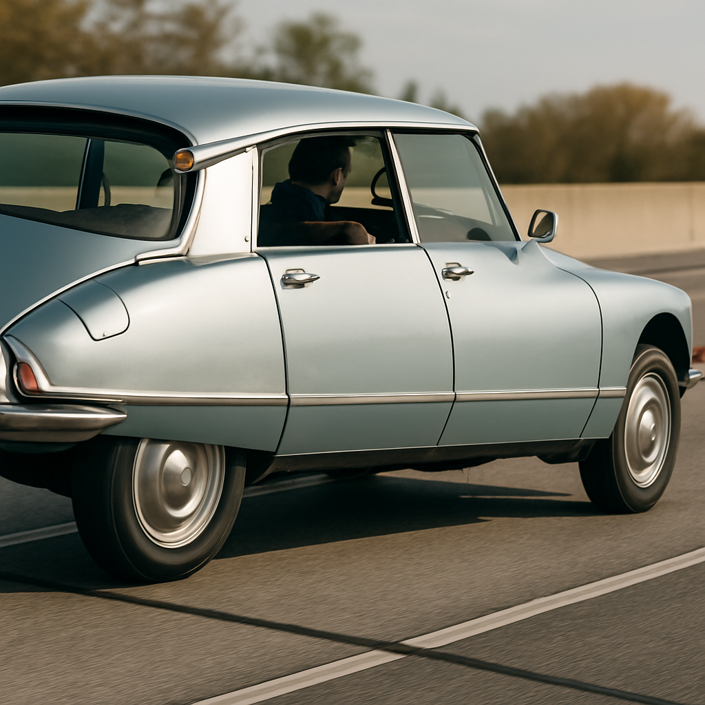 The Citroën DS's hydraulic suspension system was so sensitive that it could detect a single passenger entering the car and&hellip;