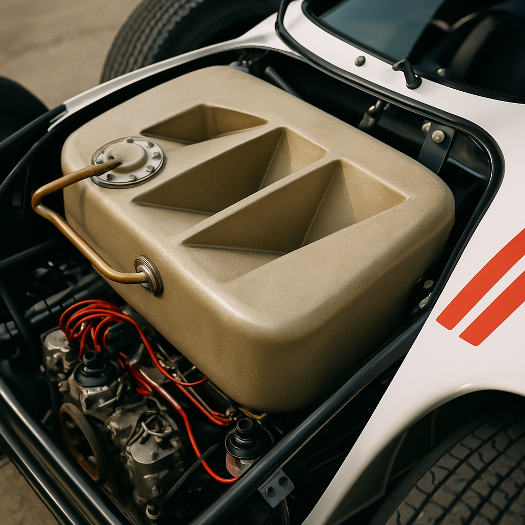 The 1970 Porsche 917's variable-geometry fuel tank featured baffles that physically shifted during cornering to keep fuel pressed against the&hellip;