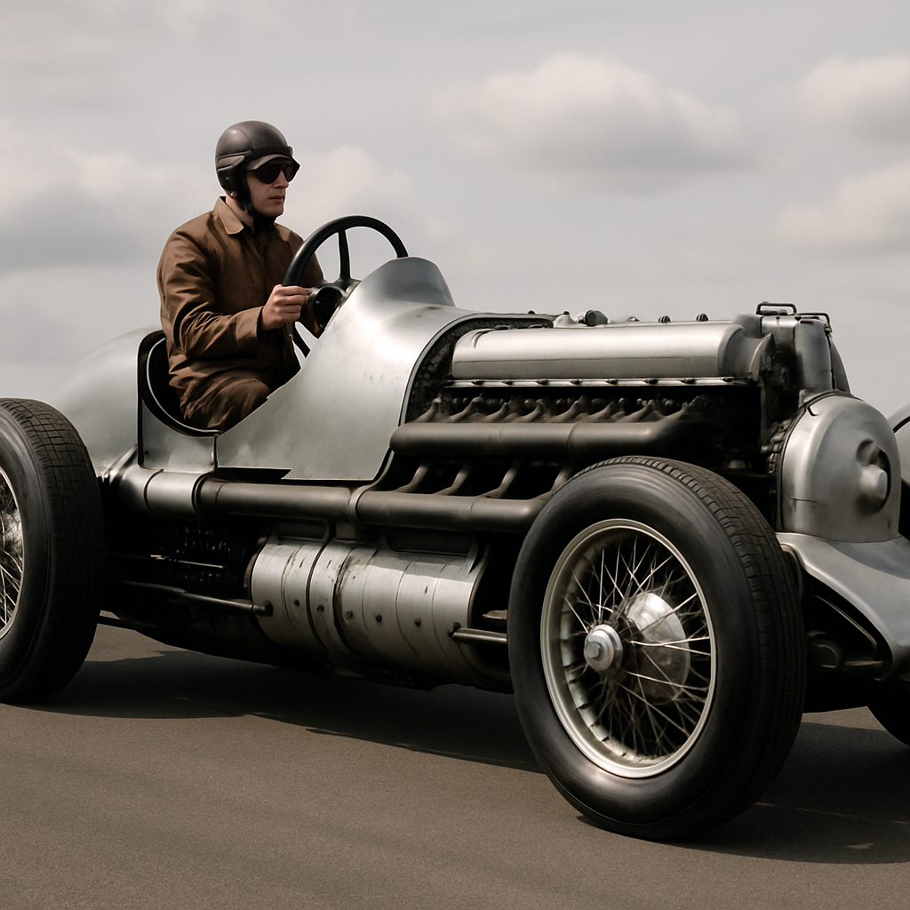 The Napier-Railton, a 1933 British land speed record car, featured a 24-liter aircraft engine so massive that the driver sat&hellip;