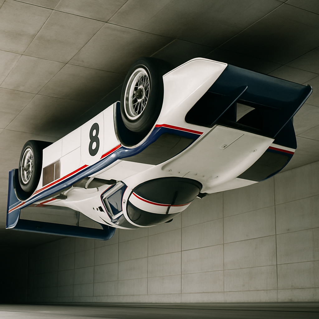 The Porsche 956 and 962 Group C racers of the 1980s generated so much downforce through their flat bottoms and&hellip;