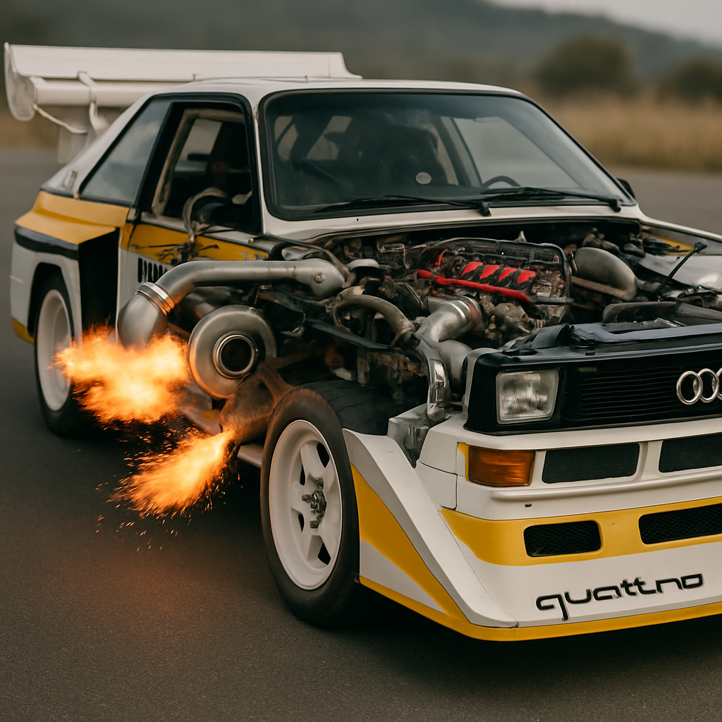 During the 1980s, Audi's Sport Quattro S1 E2 rally car featured a mid-mounted turbo engine that could produce over 600&hellip;