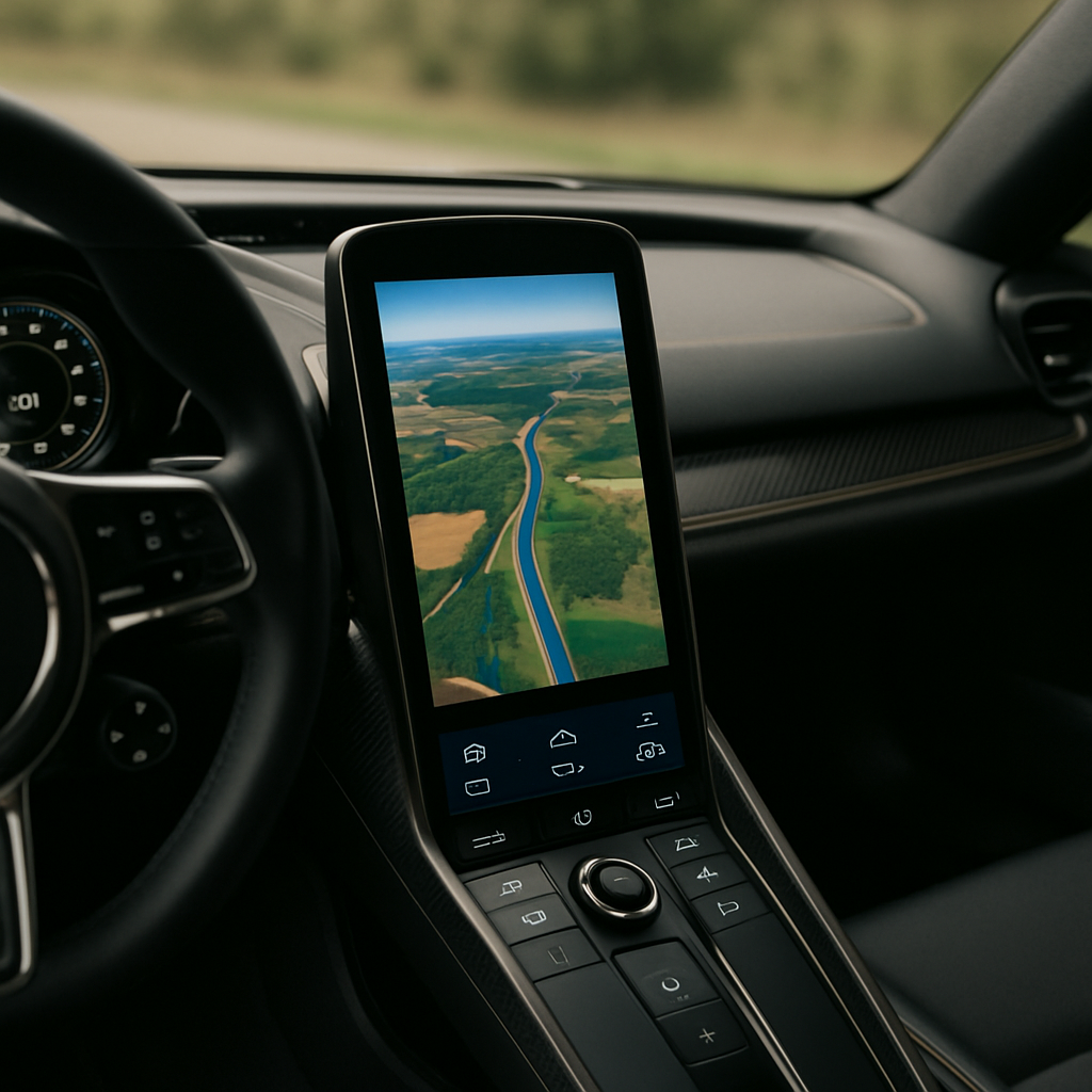 The Porsche 918 Spyder's infotainment system uses real-time satellite imagery to predict road grades up to 2 kilometers ahead, pre-emptively&hellip;
