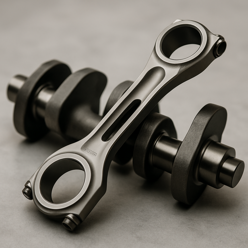 The Koenigsegg Gemera's quad-cam flat-plane crankshaft engine achieves such extreme piston speeds that it requires a custom titanium connecting rod&hellip;