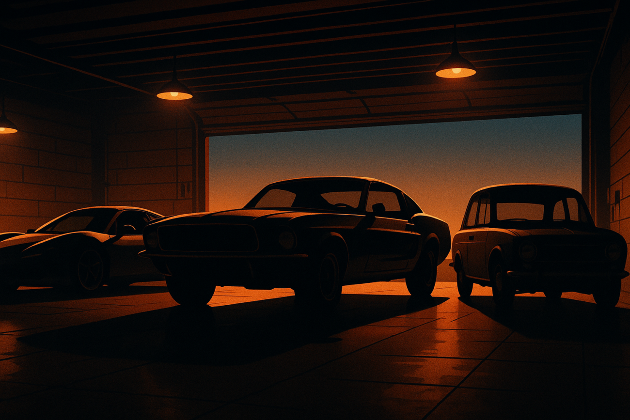 Three Ferraris, a GT350, and a Hurst/Olds Walk Into BaT