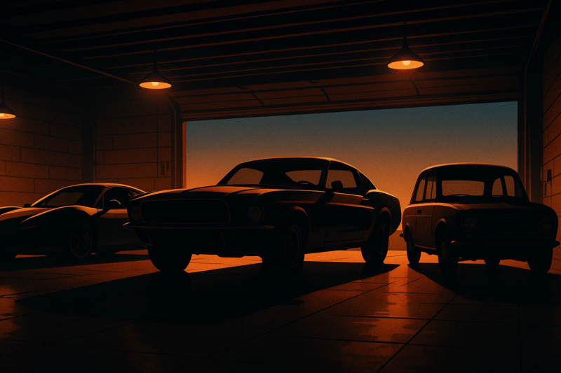 Three Ferraris, a GT350, and a Hurst/Olds Walk Into BaT