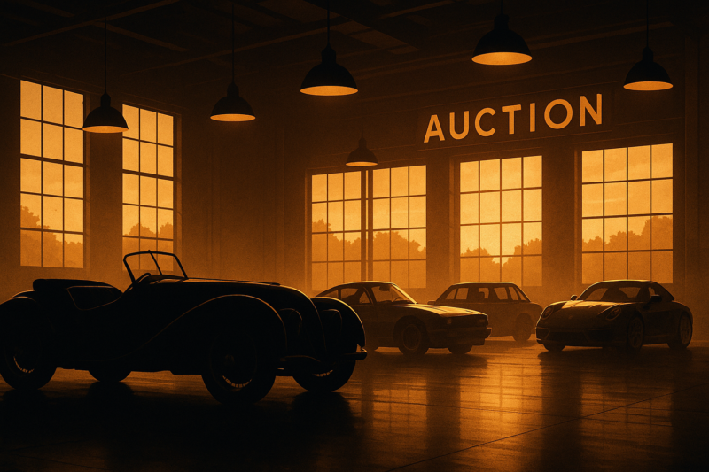 911 R, Andretti Indy Car & a Duesenberg Walk Into BaT