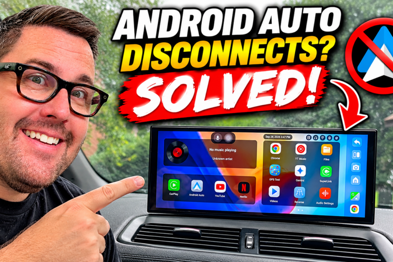 CarPlay & Android Auto to ANY Car in Minutes! Ottocast AI Screen! Solved: Android Auto Disconnects!