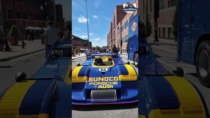 This Vintage International Hauler Carried Porsche Race Cars!