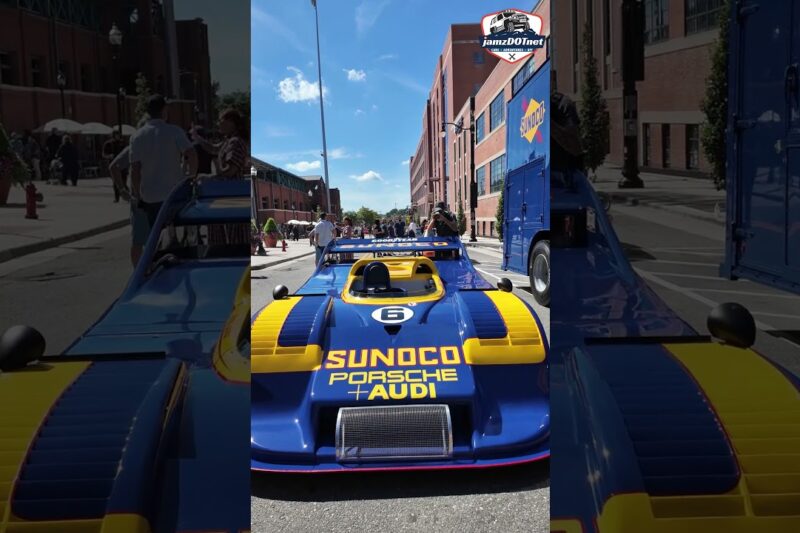 This Vintage International Hauler Carried Porsche Race Cars!