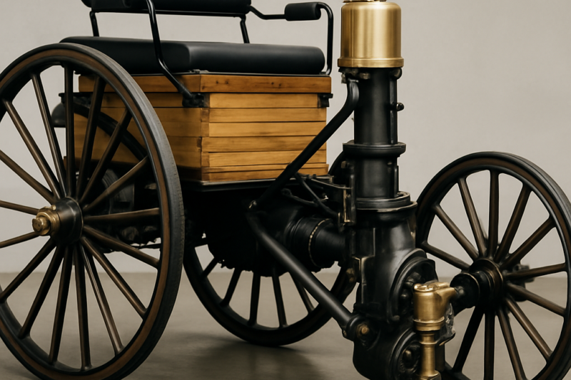 The Daimler Motor Carriage of 1886 featured a vertical single-cylinder engine positioned so low in the chassis that it sat&hellip;